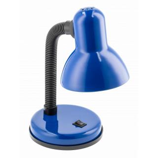 Lampka biurkowa RIO, E27, max. 40W, 220-240V, niebieski  LB-RIOE27-40/GTV