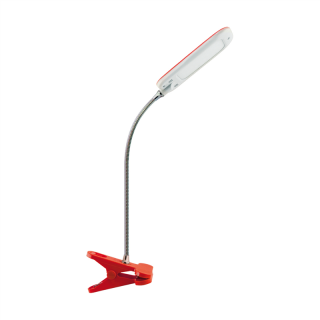Lampka biurkowa SMD LED DORI LED RED CLIP  02866/IDE