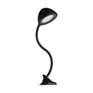 Lampka biurkowa SMD LED RONI LED BLACK CLIP  02877/IDE