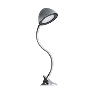 Lampka biurkowa SMD LED RONI LED SILVER CLIP  02876/IDE
