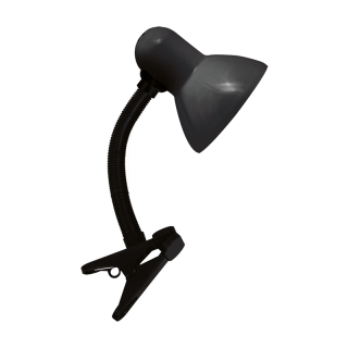 Lampka biurkowa TOLA E27 BLACK CLIP  04498/IDE
