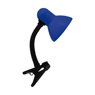 Lampka biurkowa TOLA E27 BLUE CLIP  02855/IDE