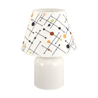 Lampka stołowa IMBIR E14 WHITE  04102/IDE