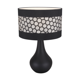 Lampka stołowa WANDA E14 BLACK  03804/IDE