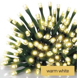 Lampki świąteczne Classic, łańcuch 120 LED 12m ciepła biel; 3,6W, IP44 timer  D4AW03/EMO