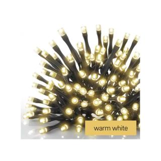 Lampki świąteczne łączone Standard - łańcuch 50 LED 5m ciepła biel, IP44  D1AW02/EMO
