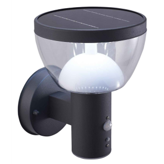 LARIX SOLAR PIR 20 NW 80/200/280lm - Kinkiet LED elewacyjny SOLAR  GXSO010/GRE