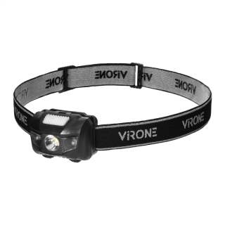 Latarka czołowa LED CREE 3W + 2 czerwone diody LED  LT-8/ORN