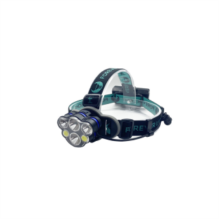 Latarka czołowa LED Ultra T6 2x 10W + XP-E 2x 3W 500lm 2x 18650 1200mAh Li-Ion Forever Light  T-90596/PLR