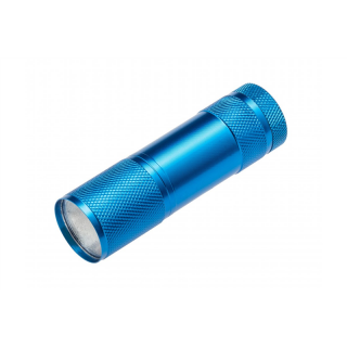 Latarka kieszonkowa na baterie 3xAAA 1,5V, 3W, 150lm, 6400K, 22m, IP20, niebieski  LT-LK3WBL-60/GTV