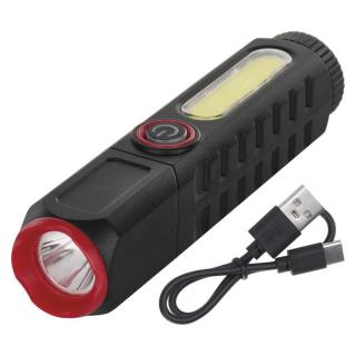 Latarka ładowalna LED+COB LED 120LM  P4720/EMO