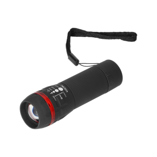 Latarka LED 1W z zoomem, 60lm, 3xAAA  LT-4/ORN