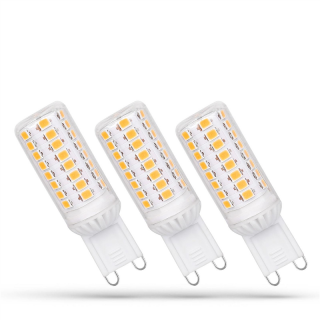 LED G9 230V 4.9W NW Dimmable SMD 5 LAT Premium Spectrum 3-pack  WOJ+14485_4.9W/WOJ