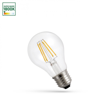 LED GLS E-27 230V 7W COG 1800k Clear Spectrum  WOJ+14655/WOJ