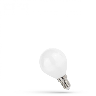 LED Kulka E-14 230V 5,5W COG NW Milky Spectrum  WOJ+14395_5.5W/WOJ