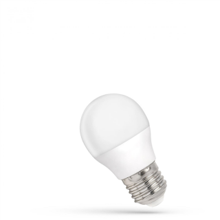 LED Kulka E-27 230V 1W CW Spectrum  WOJ+14450_1W/WOJ