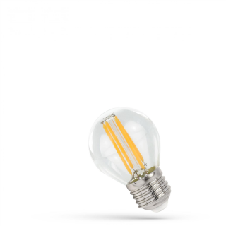 LED Kulka E-27 230V 4W COG WW Clear Spectrum  WOJ+14072/WOJ