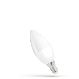 LED Świecowa E-14 230V 1W CW Spectrum  WOJ+14453/WOJ