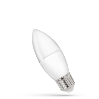 LED Świecowa E-27 230V 1W WW Spectrum  WOJ+14454/WOJ