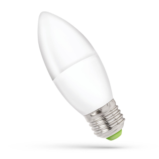 LED Świecowa E-27 230V 6W NW Spectrum  WOJ+14352/WOJ