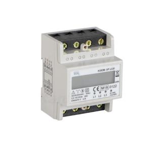 Licznik energii elektrycznej, cyfrowy 3-fazowy 100A, 3M, KDEM-3P LCD  19344/KAN