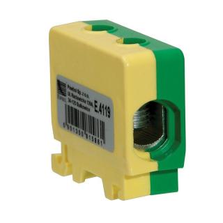 Listwa zaciskowa w korpusie 1x2,5-50mm2 żół-ziel AL/CU  E.4119/CU/PAW