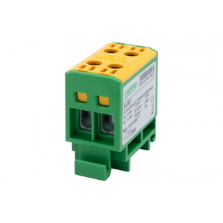 LZ w korpusie ZU 1-torowa 2x16/2x16mm2- żółto/ziel  F2.0537/FEL