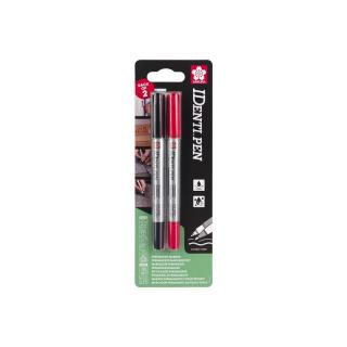 Markery IDenti-Pen czarny + czerwony, Sakura  SKBLXYKT2A/LAN