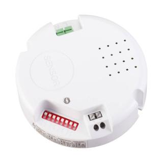 Mikrofalowy czujnik ruchu, n/t, 230V~/50Hz z zasilaczem stałoprądowym 28-52V DC / 300mA; IP20, CR-M1/OM/BIAŁY ; W-04066, PLASTROL  W-04066/PLR