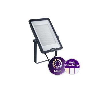 Naświetlacz LED 150W all-in-one /wszystko w jednym, 16500lm /18000lm, przełącznik barwy światła: 3000K /4000K /6500K, Symetryczny 110°, BVP169 LED180/830_40_65 DOB 150W SWB; PHILIPS  872016973607899/FAR