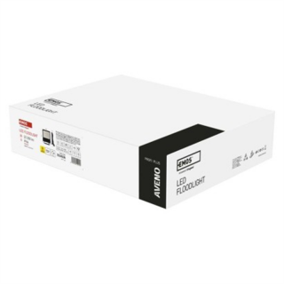 Naświetlacz LED AVENO 150W czarny neutralna biel  ZS2453A/EMO