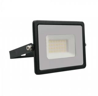 Naświetlacz LED IP65 30W, 2510lm, barwa: 4000K neutralna biel, obudowa czarna, 2lata gwarancji;V-TAC  215953/VTC