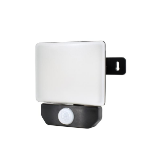 Naświetlacz Led Lfx 10w 4000k 900lm Ip65 Czarny Cz. Pir  C65-LFX-010BL-4K-PIR/BMK