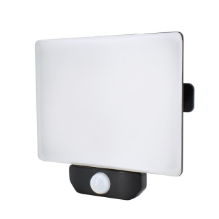 Naświetlacz Led Lfx 50w 4000k 4500lm Ip65 Czarny Cz. Pir  C65-LFX-050BL-4K-PIR/BMK