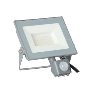 Naświetlacz LED ORO DIODO 30W z czujnikiem PIR, strumień całkowity 3000lm / użyteczny 2640lm 120°, 4000K, 110°, 167x79x164mm, obudowa alu, IP44, PF>0,95, klasa energetyczna F, 3 lata gwarancji  5902533190157/LED