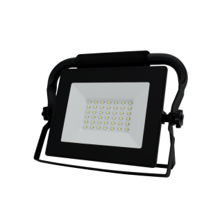Naświetlacz Led Smd Kastel 30w 6000k 2900lm Ip65 Czarny 1,5m Przenośny  S-C64-R-LFK-030BL-6K/BMK