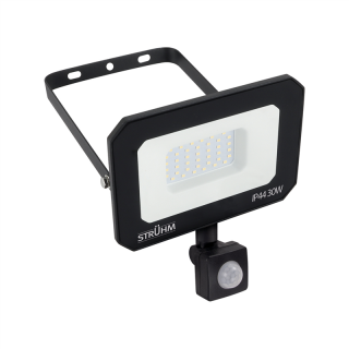 Naświetlacz SMD LED z czujnikiem ruchu ASTON LED S 30W BLACK NW  04366/IDE