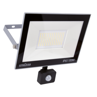 Naświetlacz SMD LED z czujnikiem ruchu KROMA LED S 100W GREY CW  03708/IDE
