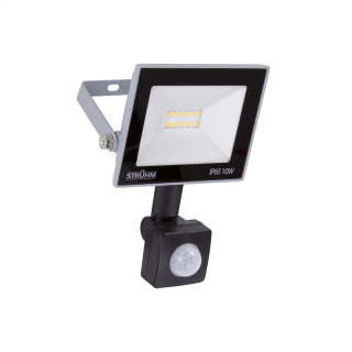 Naświetlacz SMD LED z czujnikiem ruchu KROMA LED S 10W GREY NW  03772/IDE
