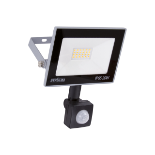 Naświetlacz SMD LED z czujnikiem ruchu KROMA LED S 20W GREY NW  03605/IDE