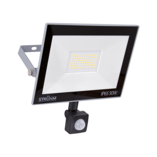 Naświetlacz SMD LED z czujnikiem ruchu KROMA LED S 50W GREY CW  03707/IDE