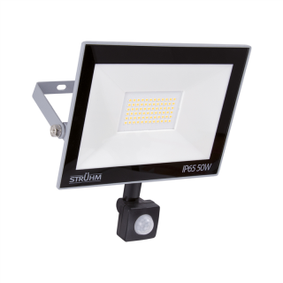 Naświetlacz SMD LED z czujnikiem ruchu KROMA LED S 50W GREY NW  03607/IDE