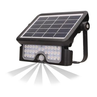 Naświetlacz solarny LUX LED z czujnikiem 5W 500lm 4000K IP65  AD-SL-6108BLR4/ORN