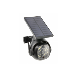 Naświetlacz solarny z czuj.ruchu i zmierzchu GUARDOS, LED, 300lm, 6400K, 1200mAh, IP65, atrapa kamery  LD-GUARDOS-300-64/GTV