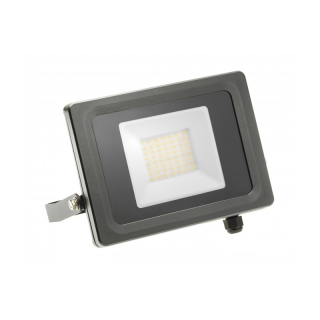 Naświetlacz VIPER, LED, 30W, 2700lm, 4000K, AC220-240V, IP65, szary  LD-VIPERS30W-40/GTV