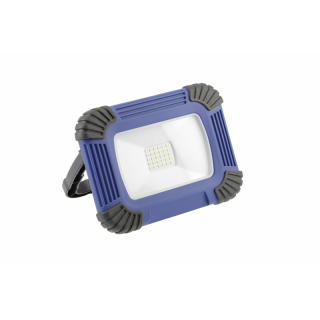 Naświetlacz z akumu. ONYX, LED, 20W, 1600lm, 6400K, USB 5V/1A, IP54, niebieski  LD-OXCX20W-64/GTV