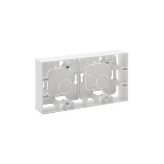 Niloe Step Puszka natynkowa podwójna biały 863198, LEGRAND  863198/LEG