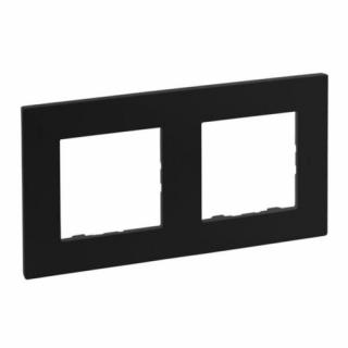 Niloe Step Ramka podwójna 2x, czarny; 863592, LEGRAND  863592/LEG