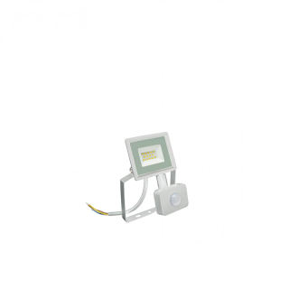 Noctis LUX 3 NaŚwietlacz 10W CW 230V IP44 114x150x53mm BiaŁy Czujnik Ruchu PIR  SLI029052CW_CZUJNIK_PW/WOJ