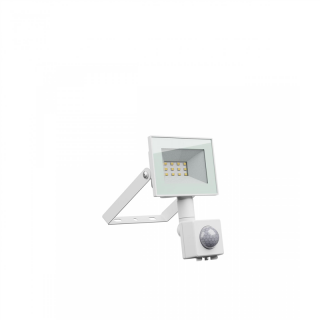 Noctis LUX 4 NaŚwietlacz 10W CW 230V IP44 94x150x53mm BiaŁy Czujnik Ruchu PIR  SLI029074CW_CZUJNIK_PW/WOJ